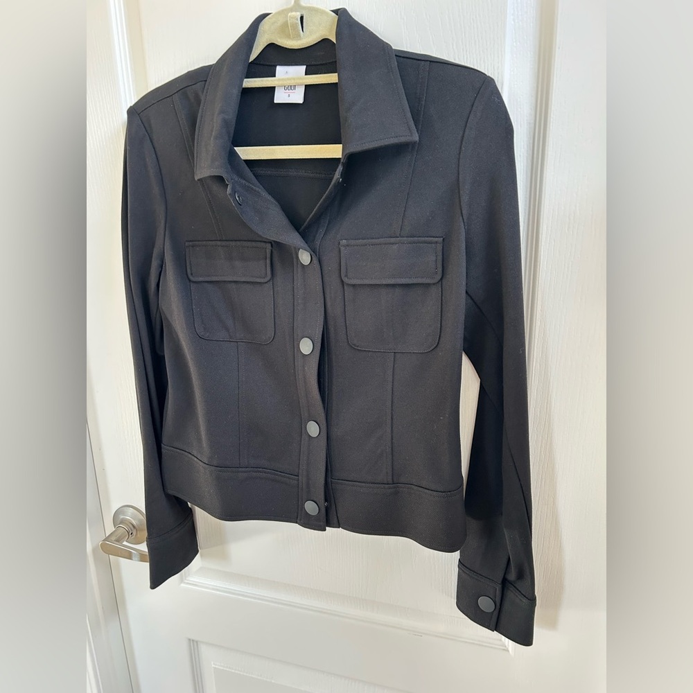 Cabi black Ava ponte knit jacket 3174